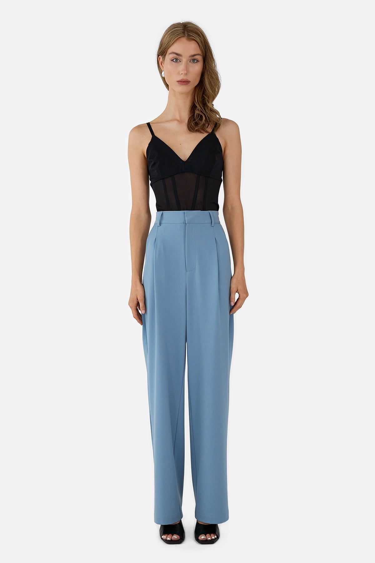 Celine wide shop leg trousers