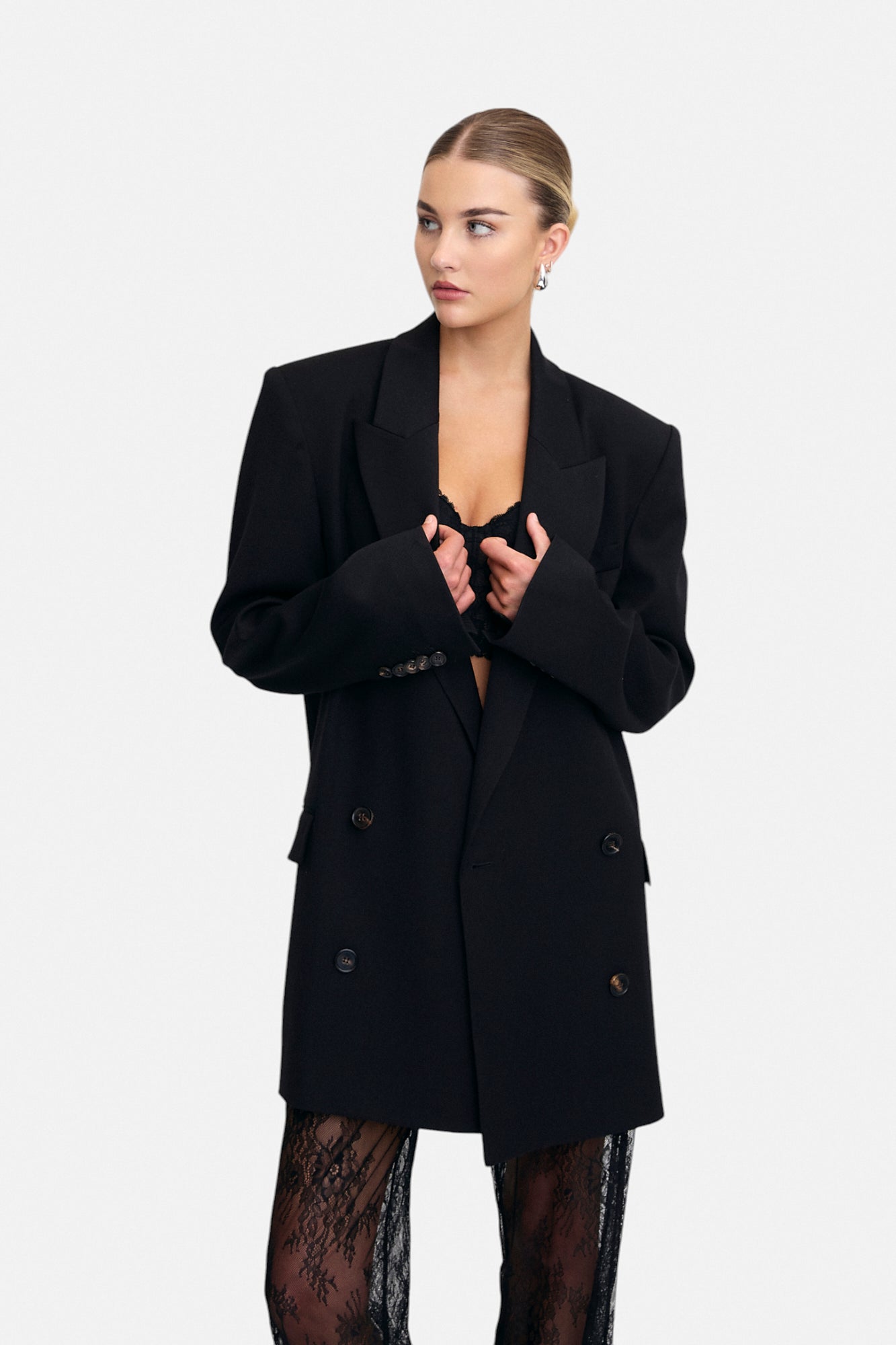 Amara Oversized Structured Blazer