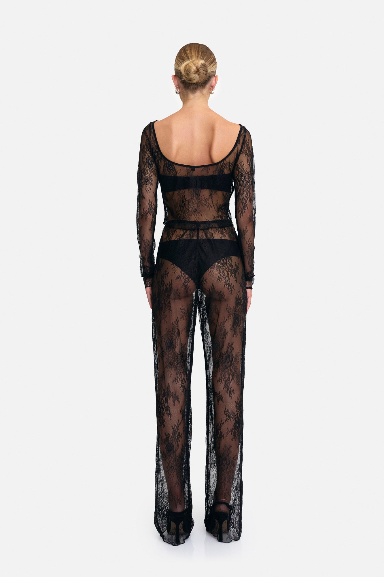 Camille High Waisted Lace Pant