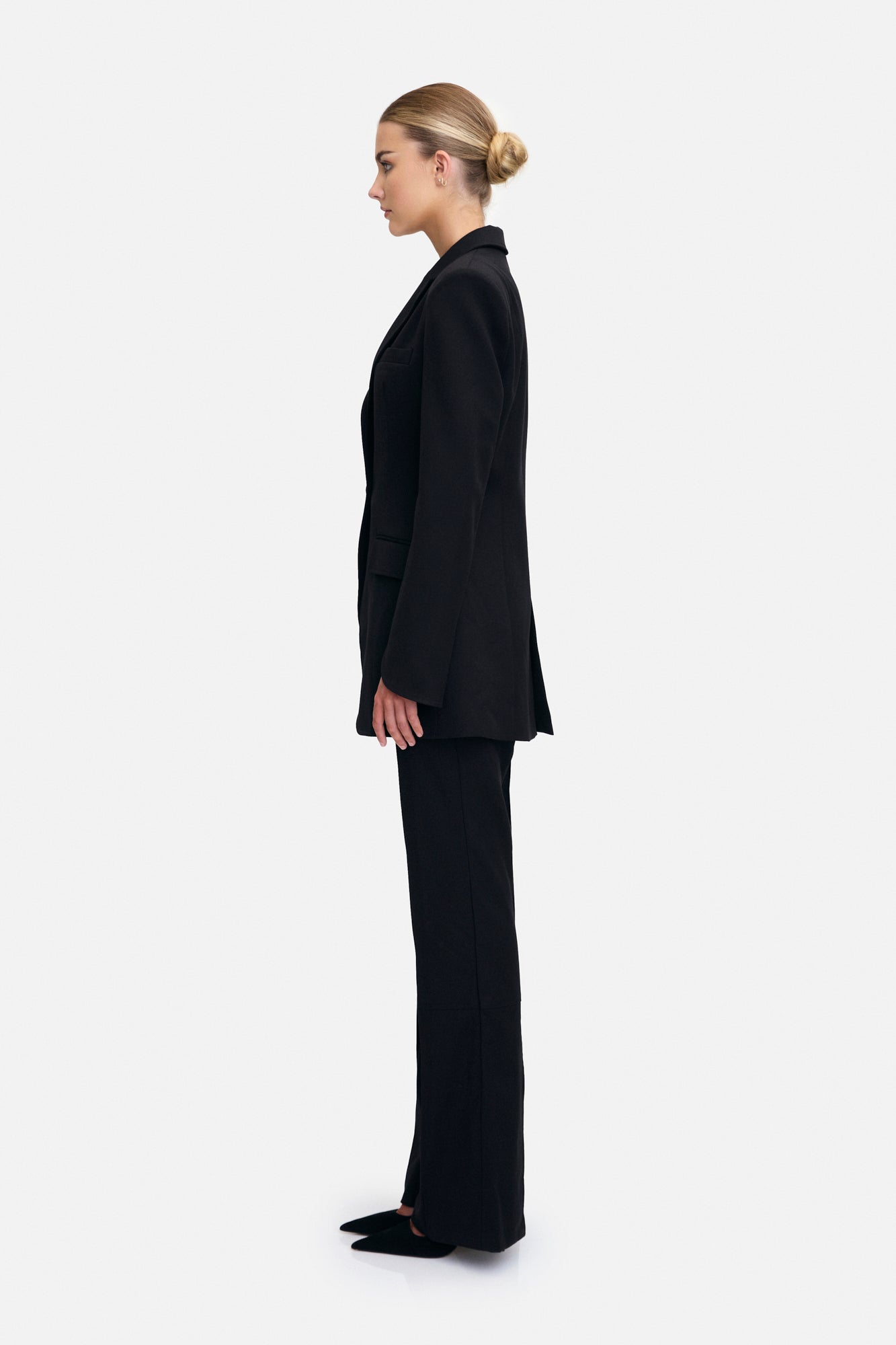 Elyse Fitted Waist Tailored Blazer