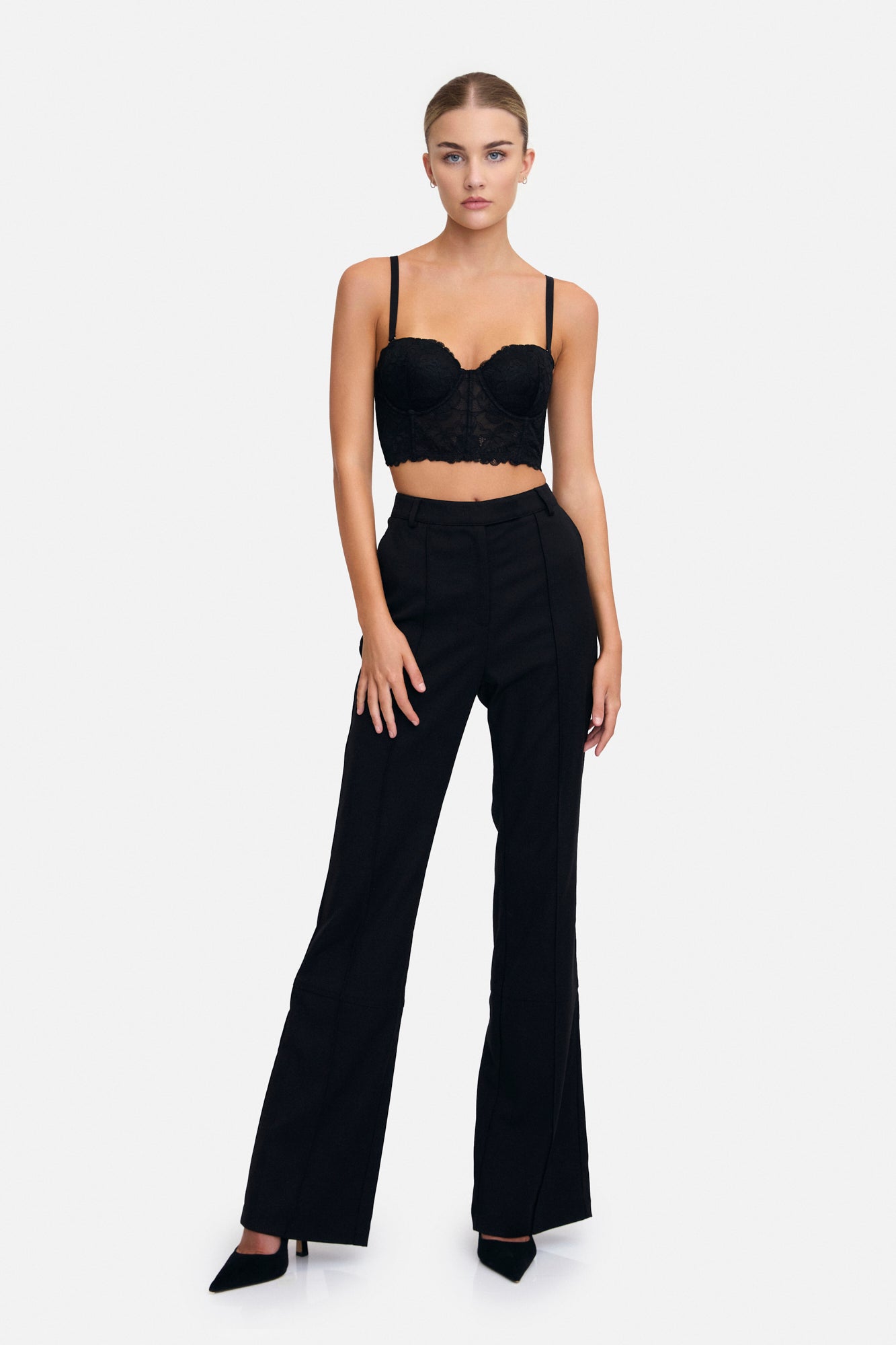 Skyla High Waisted Flare Pant